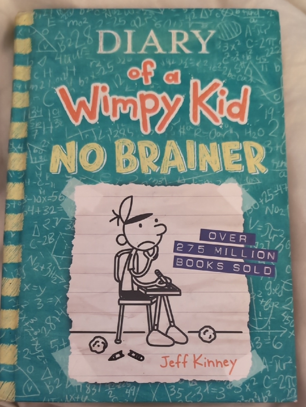 Diary of a Wimpy Kid: No Brainer - Teal Cover